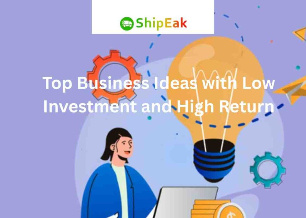 Top Business Ideas with Low Investment and High Return