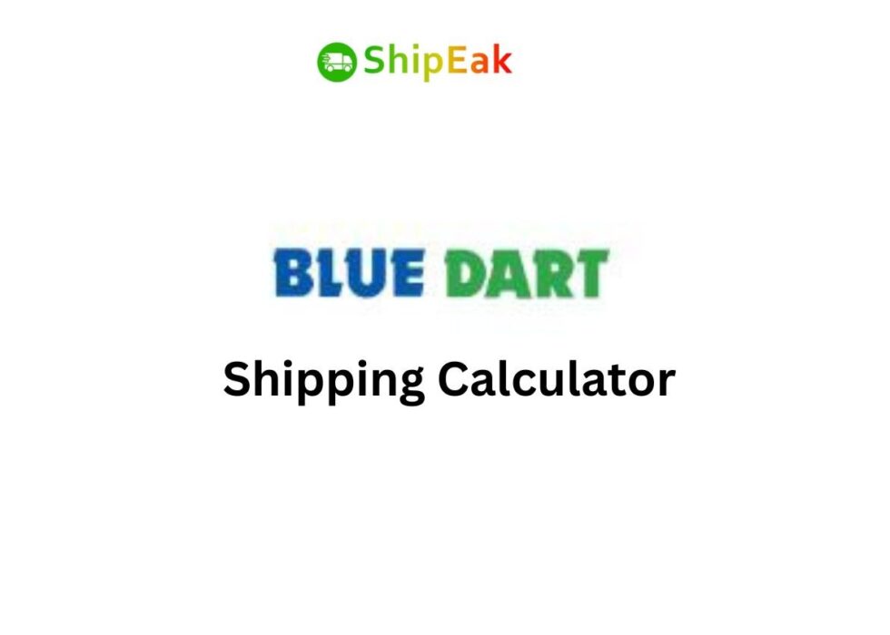 Blue Dart Shipping Calculator