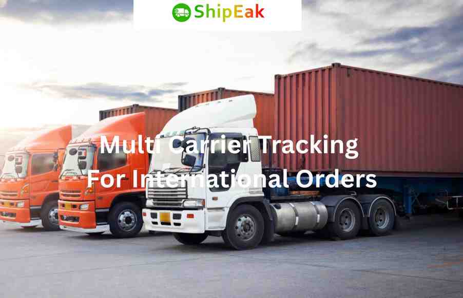 Multi Carrier Tracking For International Orders