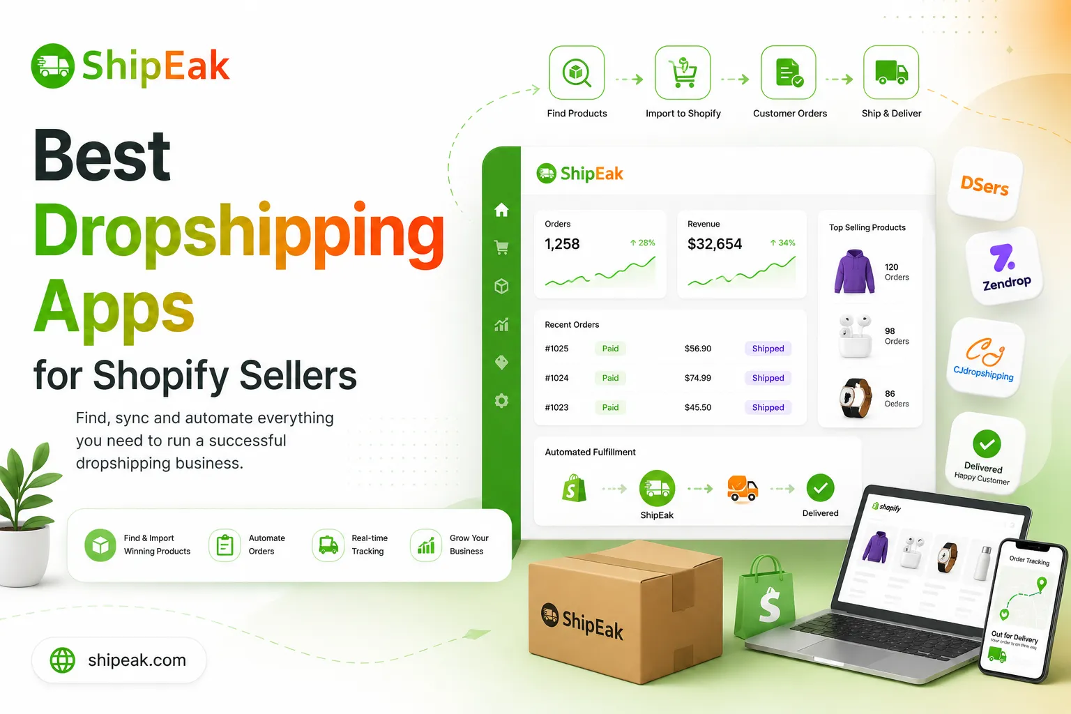 Dropshipping Apps for Shopify Sellers