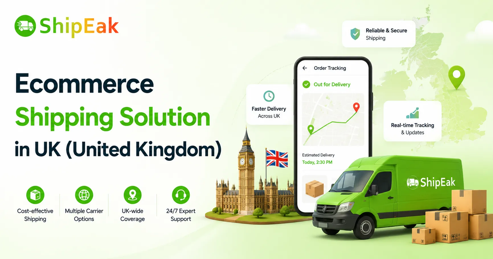 Ecommerce Shipping Solution in UK (United Kingdom)