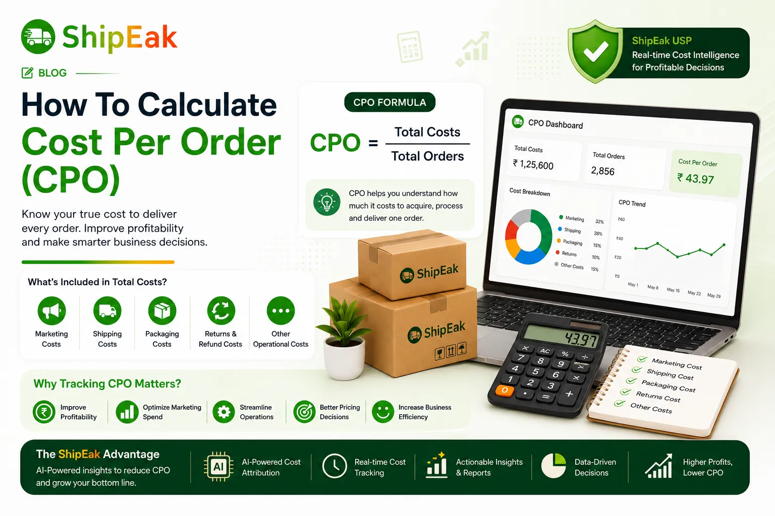 How To Calculate Cost Per Order (CPO)