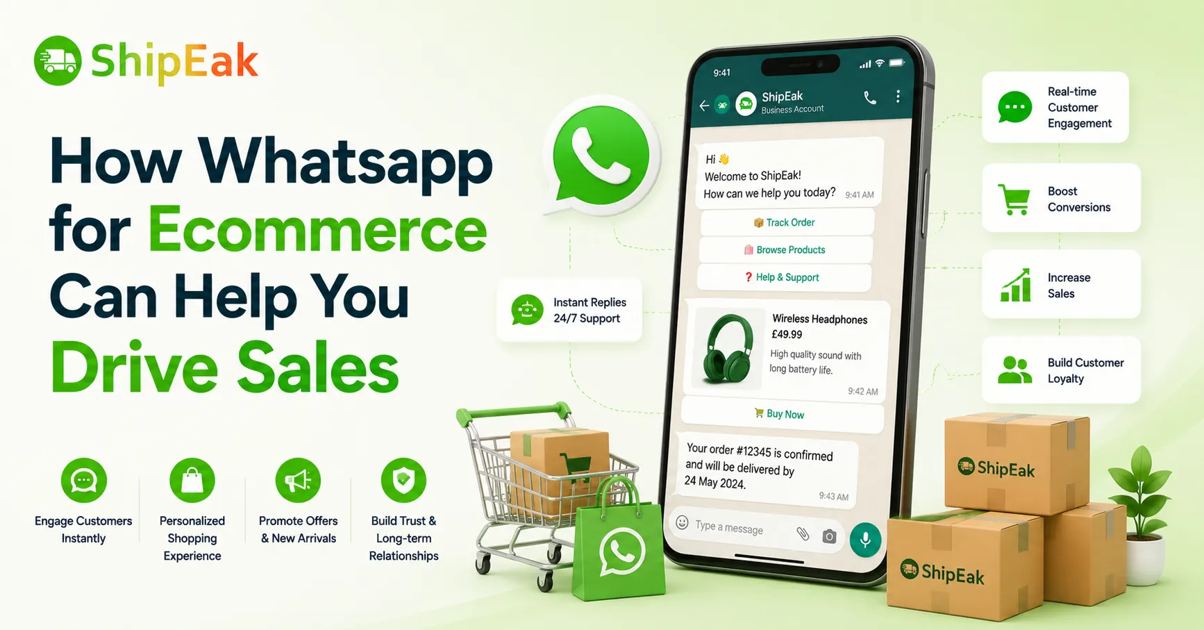 How Whatsapp for Ecommerce Can Help You Drive Sales