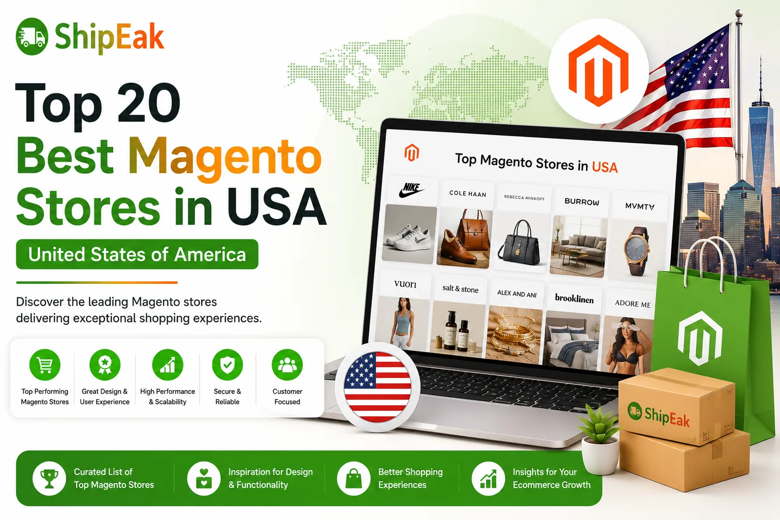 Magento Stores in USA (United States of America)