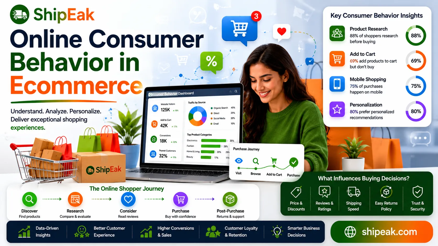 Online Consumer Behavior in Ecommerce