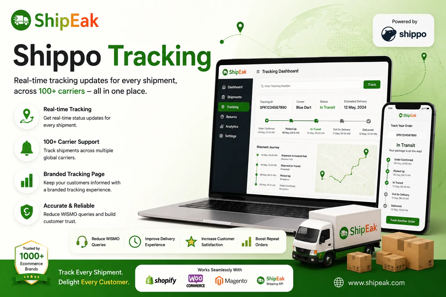 Shippo Tracking