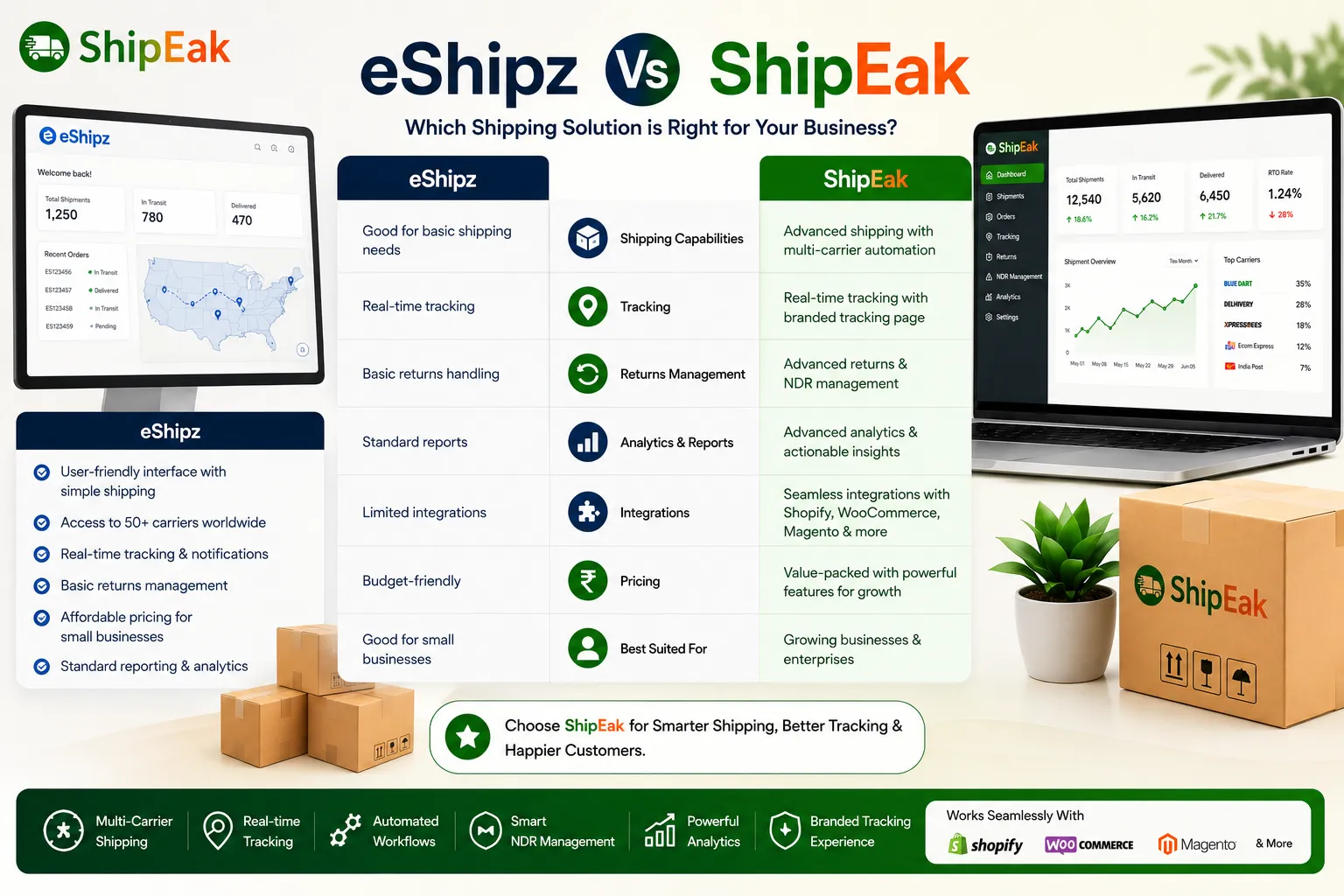 eShipz Vs ShipEak