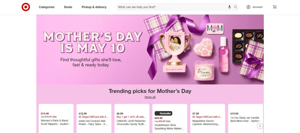 target ecommerce
