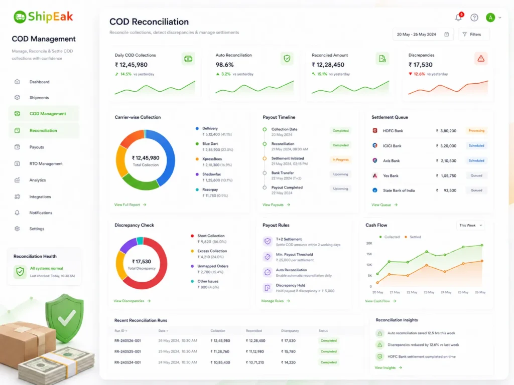 COD Reconciliation Dashboard