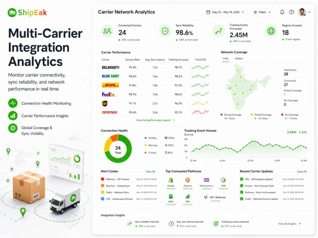 Multi-Carrier Integration Analytics
