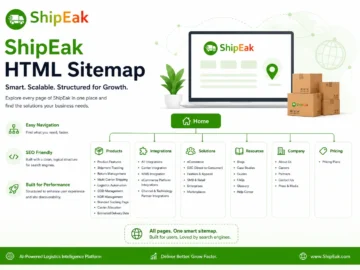 HTML Sitemap of ShipEak