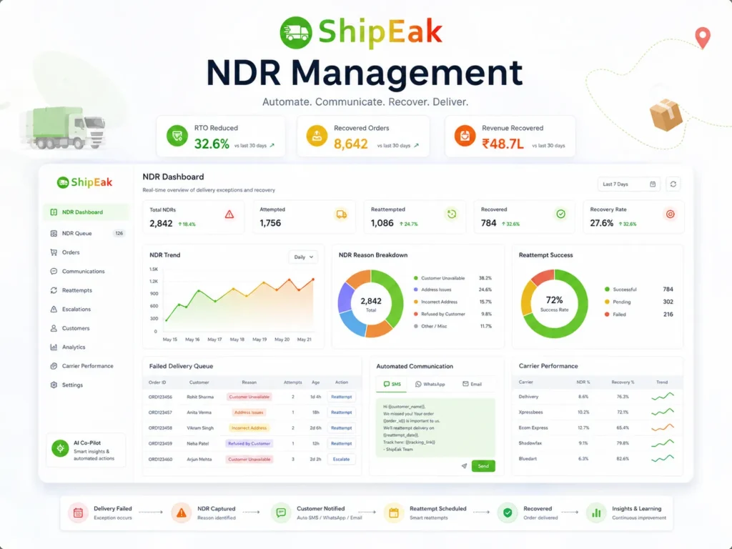 NDR Management Dashboard