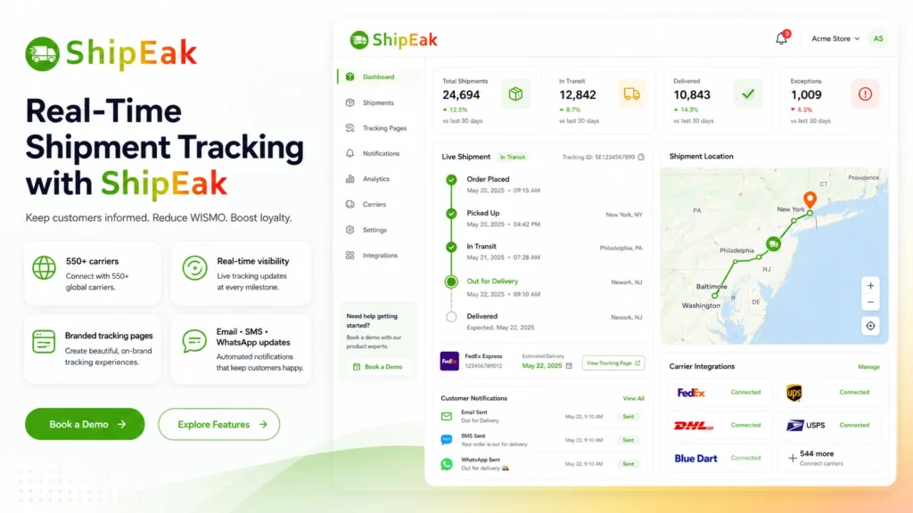 Real-Time Shipment Tracking