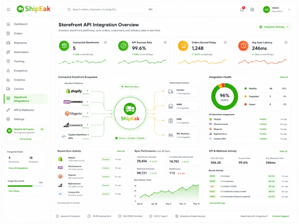eCommerce Integrations Ecosystem