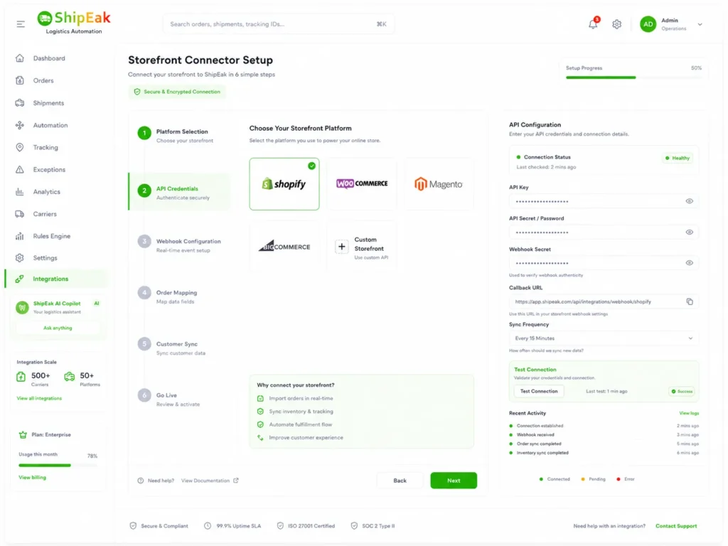 Store Connectors / Integrations Library