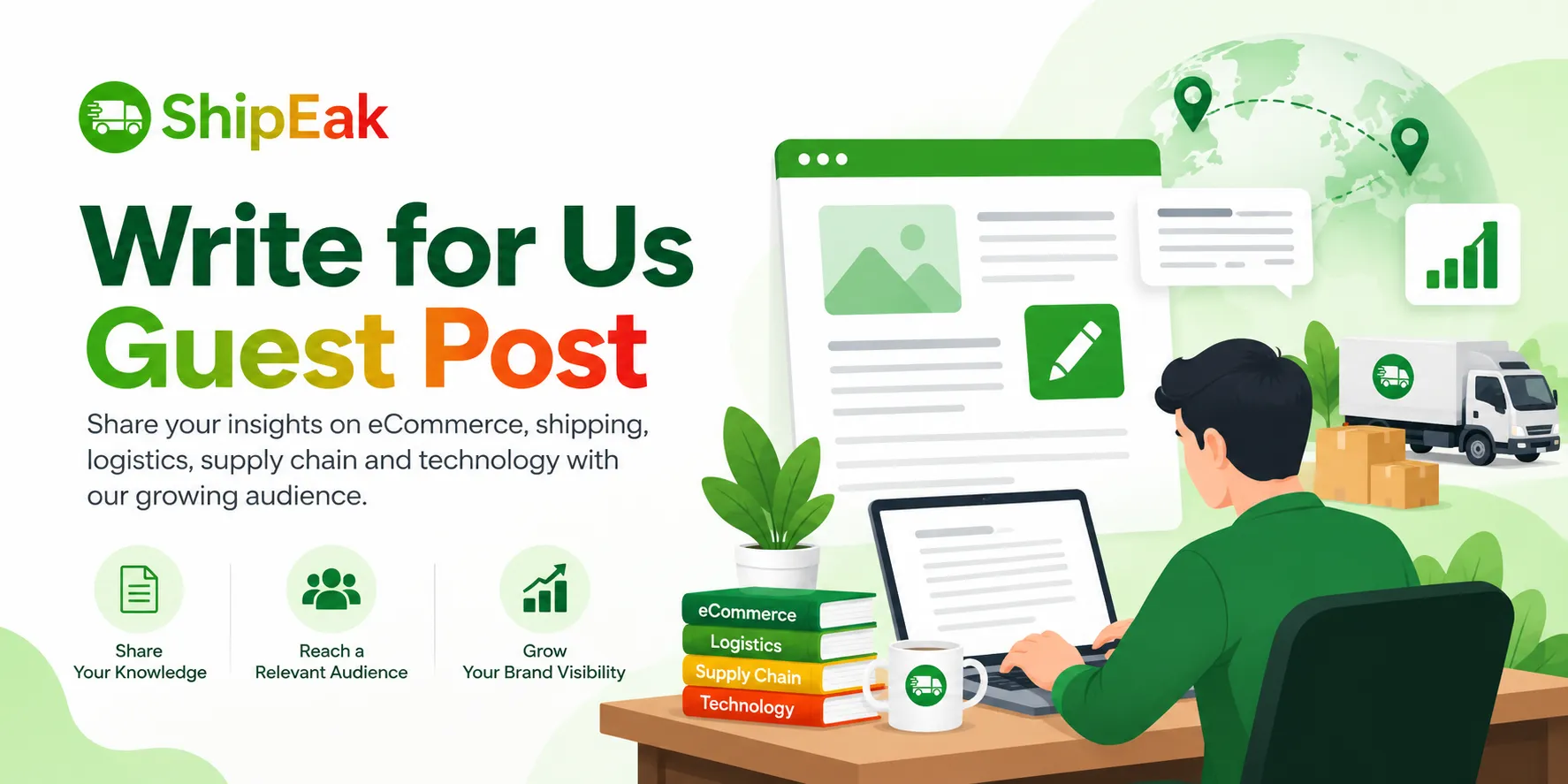 Write for Us / Guest Post on ShipEak
